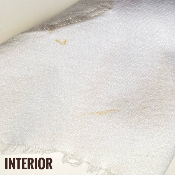 JOE’S Nicky off white shorts stretchy jean overalls - Picture 13 of 14